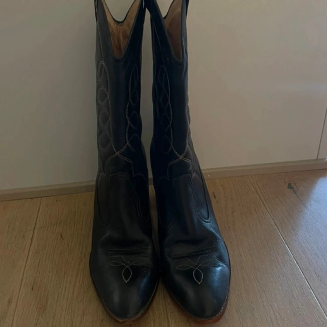 Cowboyboots i äkta läder - 2