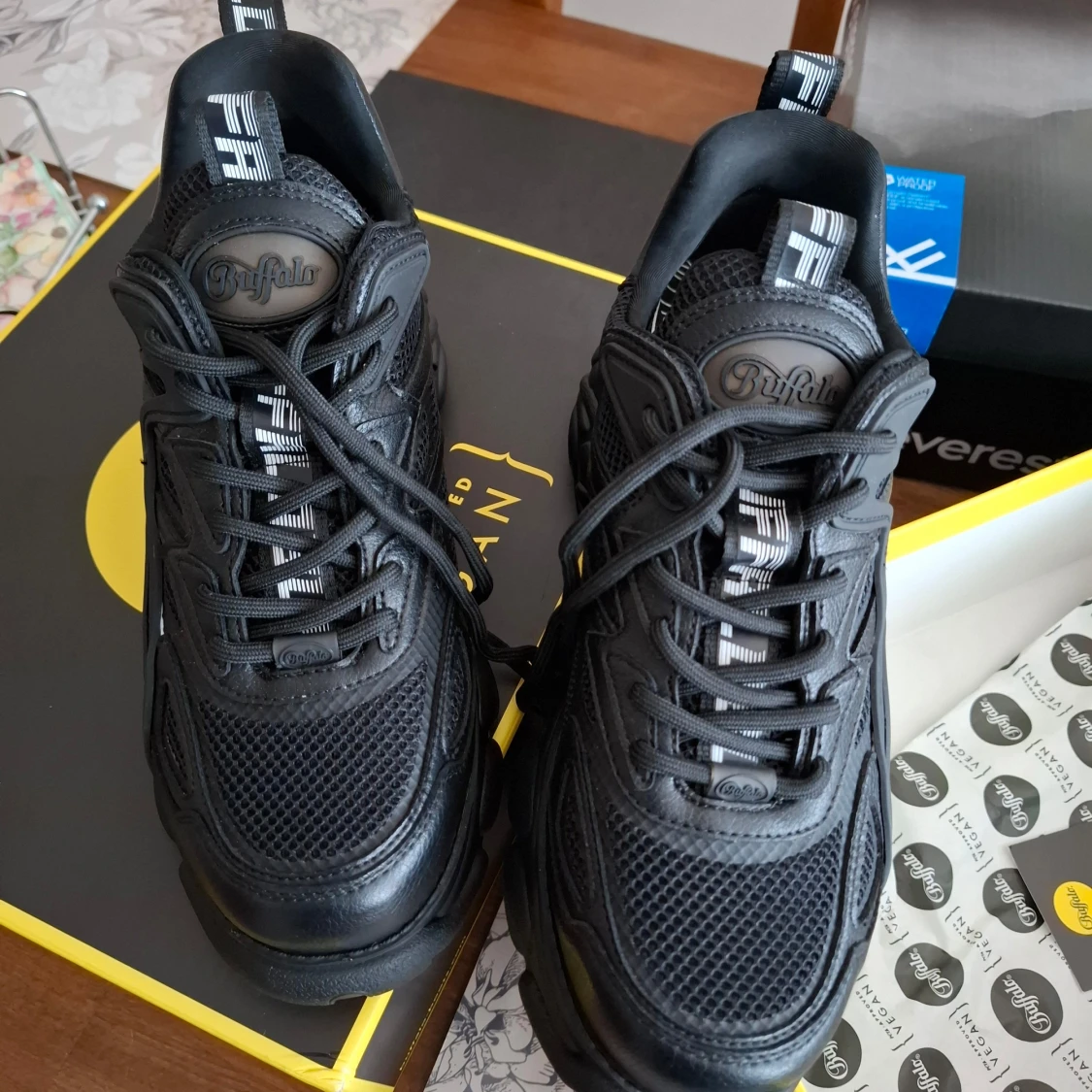 Buffalo CLD GRID- Sneakers- black. Stl 42 - 1