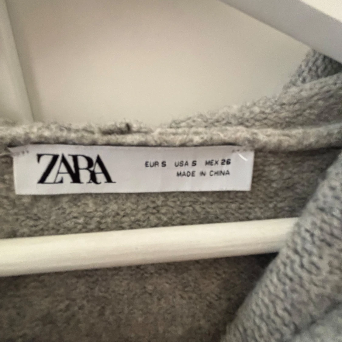 Zara hoodie,stickad - 3