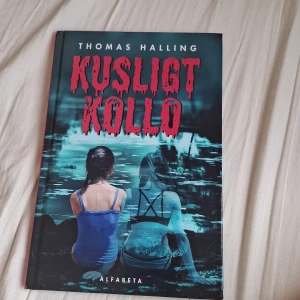 Kusligt Kollo - Spännande bok av Thomas Halling om Hilma och hennes bästa vän Lea som åker på kollo. Det som börjar som ett lovande äventyr förvandlas snabbt till en mardröm. Perfekt för dig som gillar rysare och mysterier. Läs om du vågar!