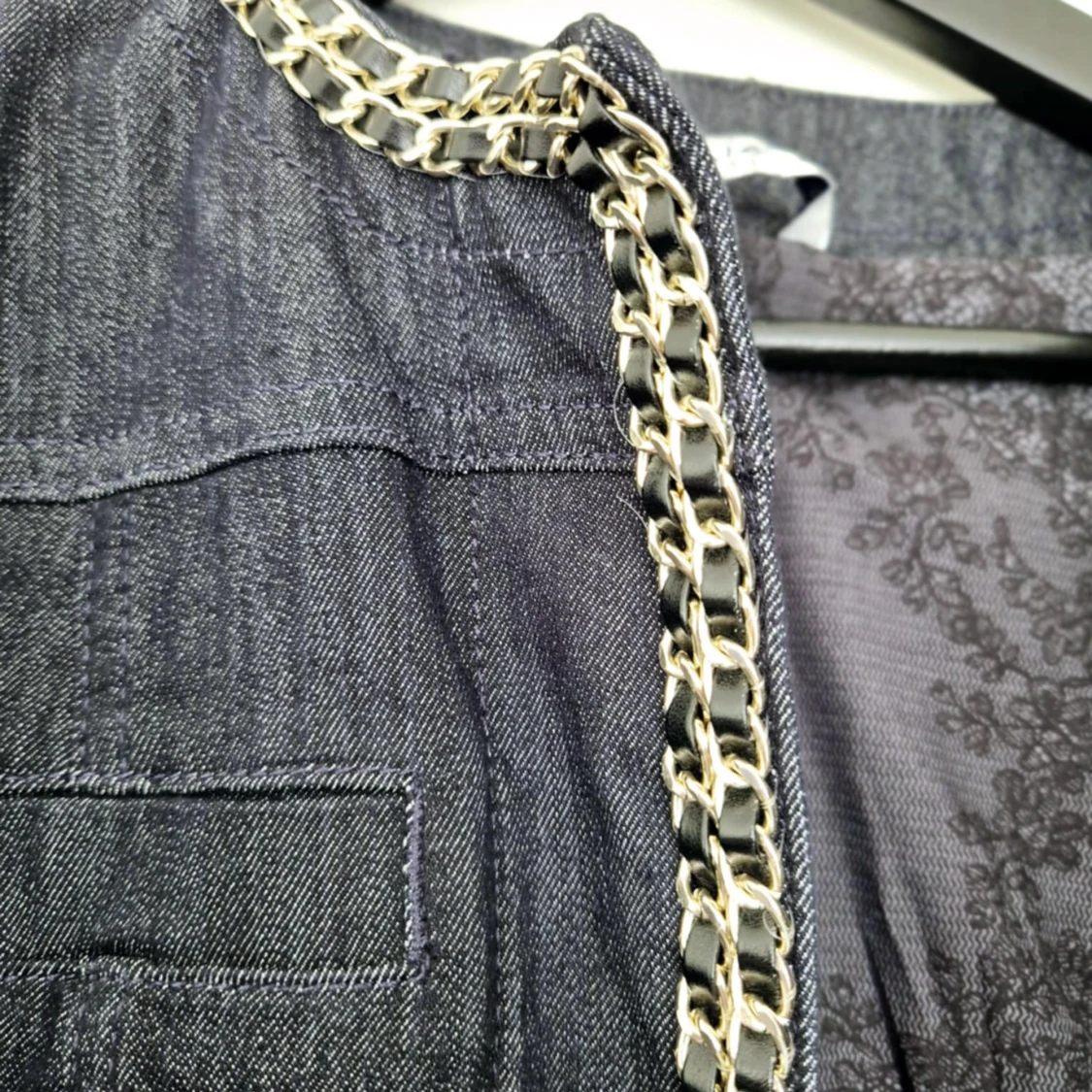 Mörkblå jeansjacka från Liu Jo - 2