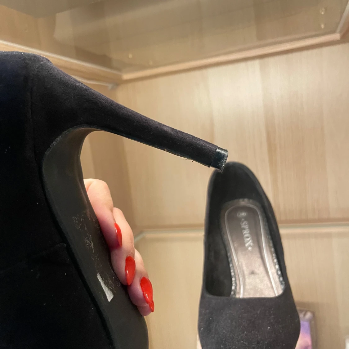 Svarta pumps från Sprox, storlek 39 - 3