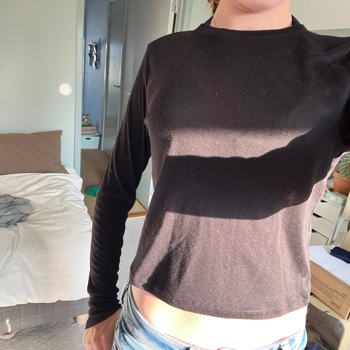 Croppad h&m tröja - 2