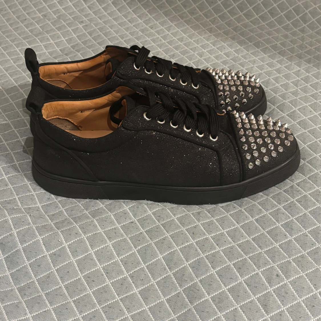 Louis Flat Veau Velours/Spikes - 1