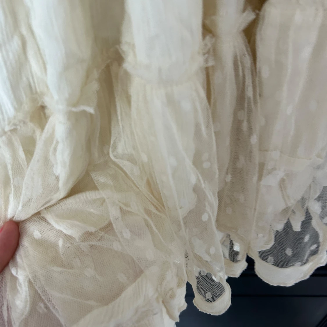 Beige sommarklänning - 3