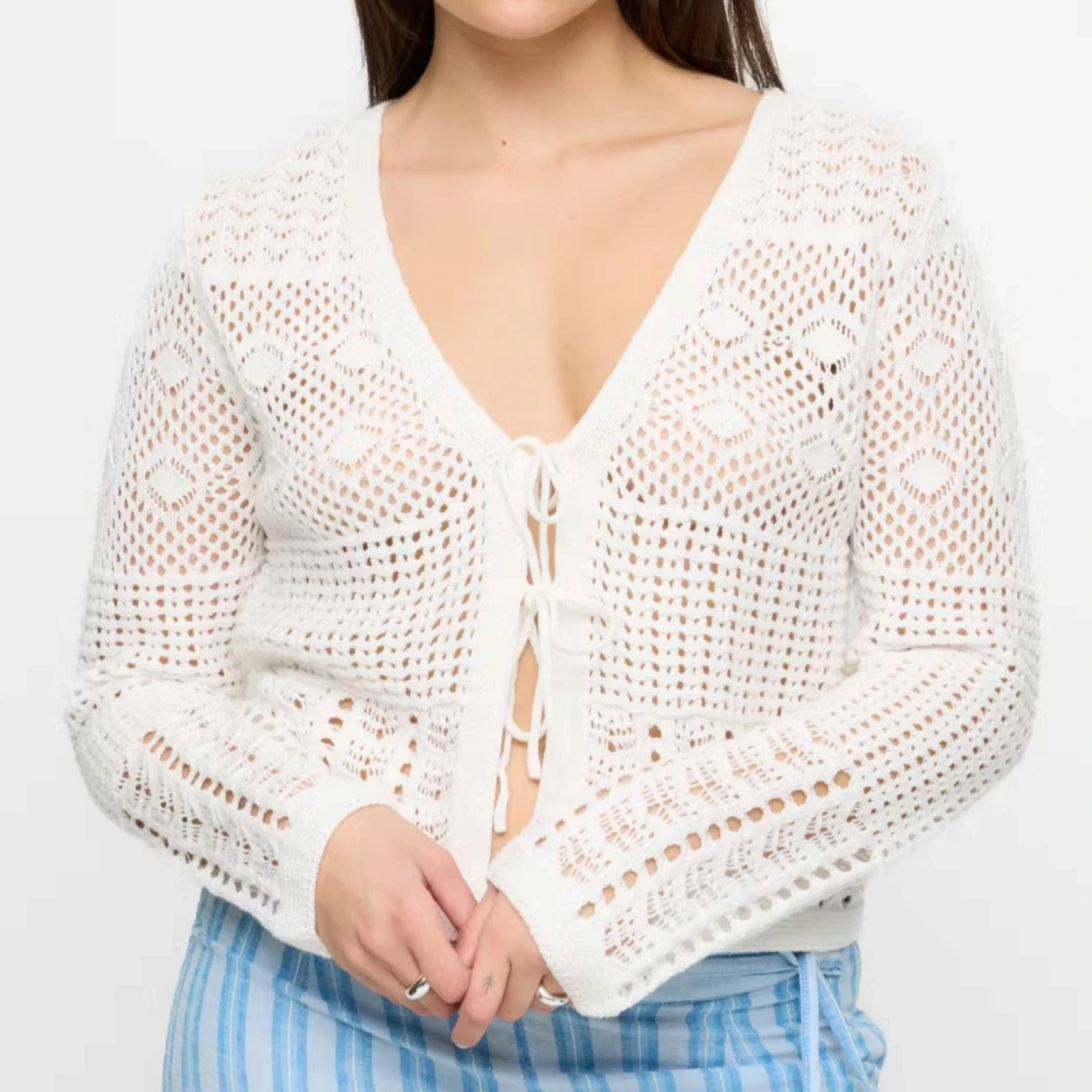 ny virkad kofta! - 2