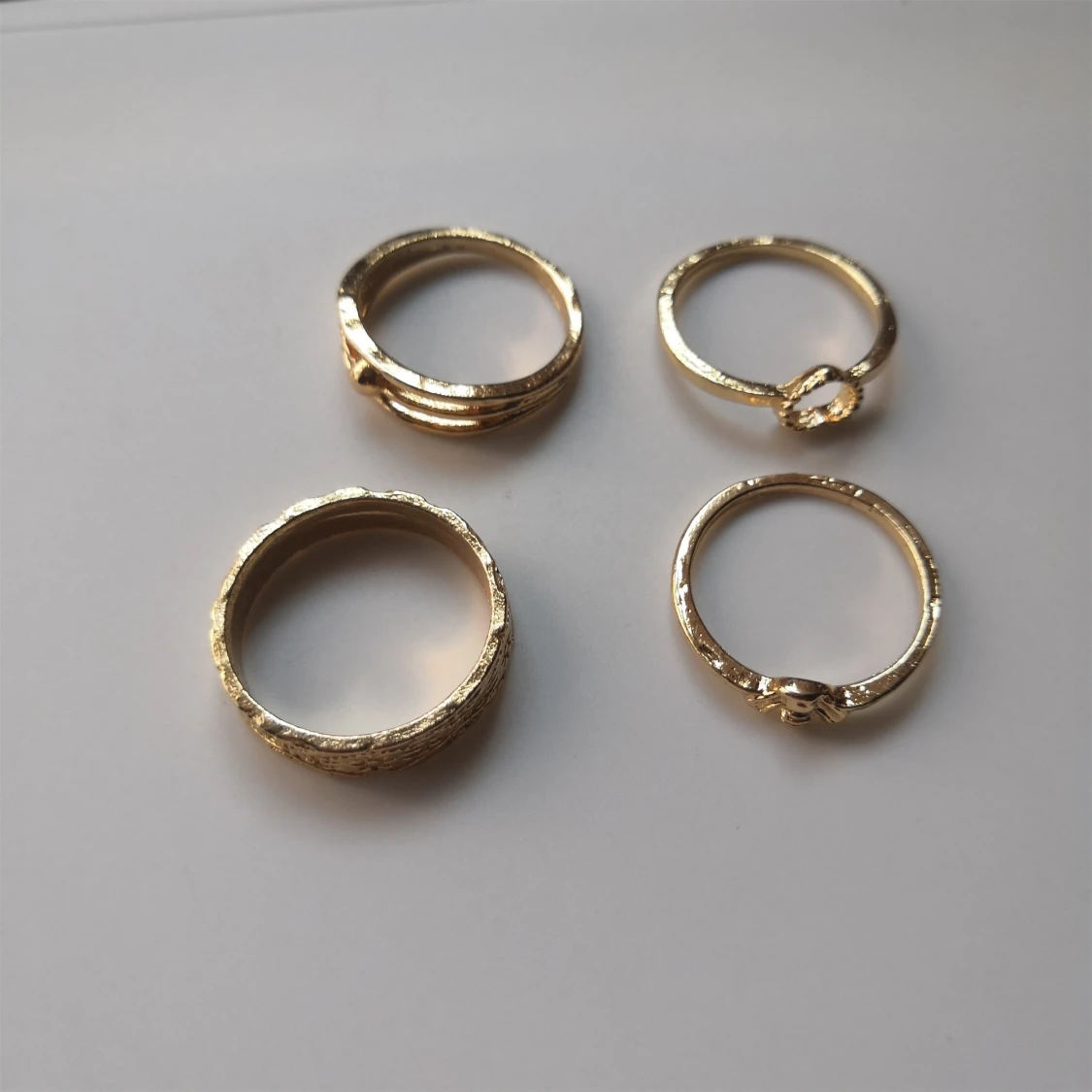 17 st vintage stil ringar  - 3