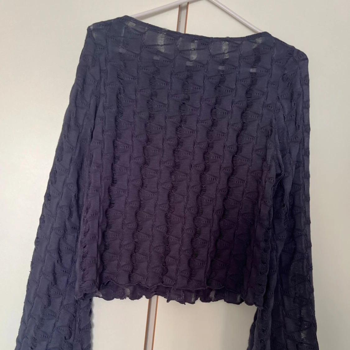 Blå långärmad tröja - 3