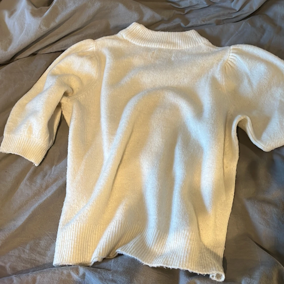 Vit stickad tröja från ONLY - 2