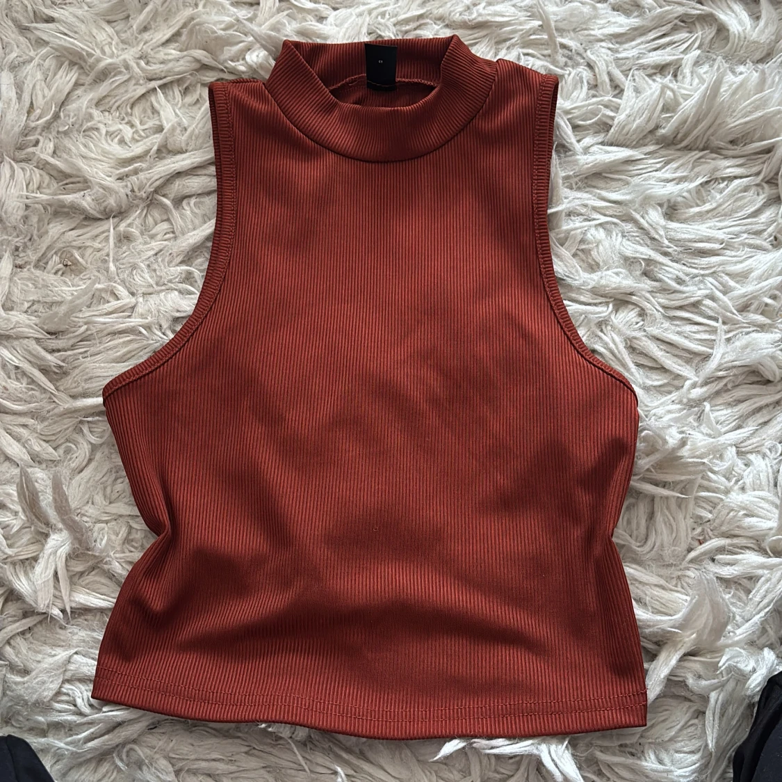 3-pack ribbade croppade linne-toppar - 2