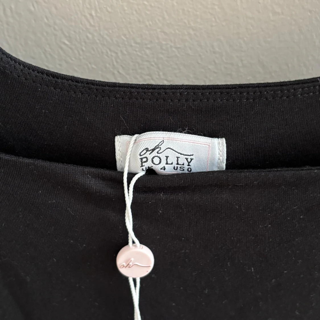 Svart långärmad jumpsuit - Oh Polly - 4