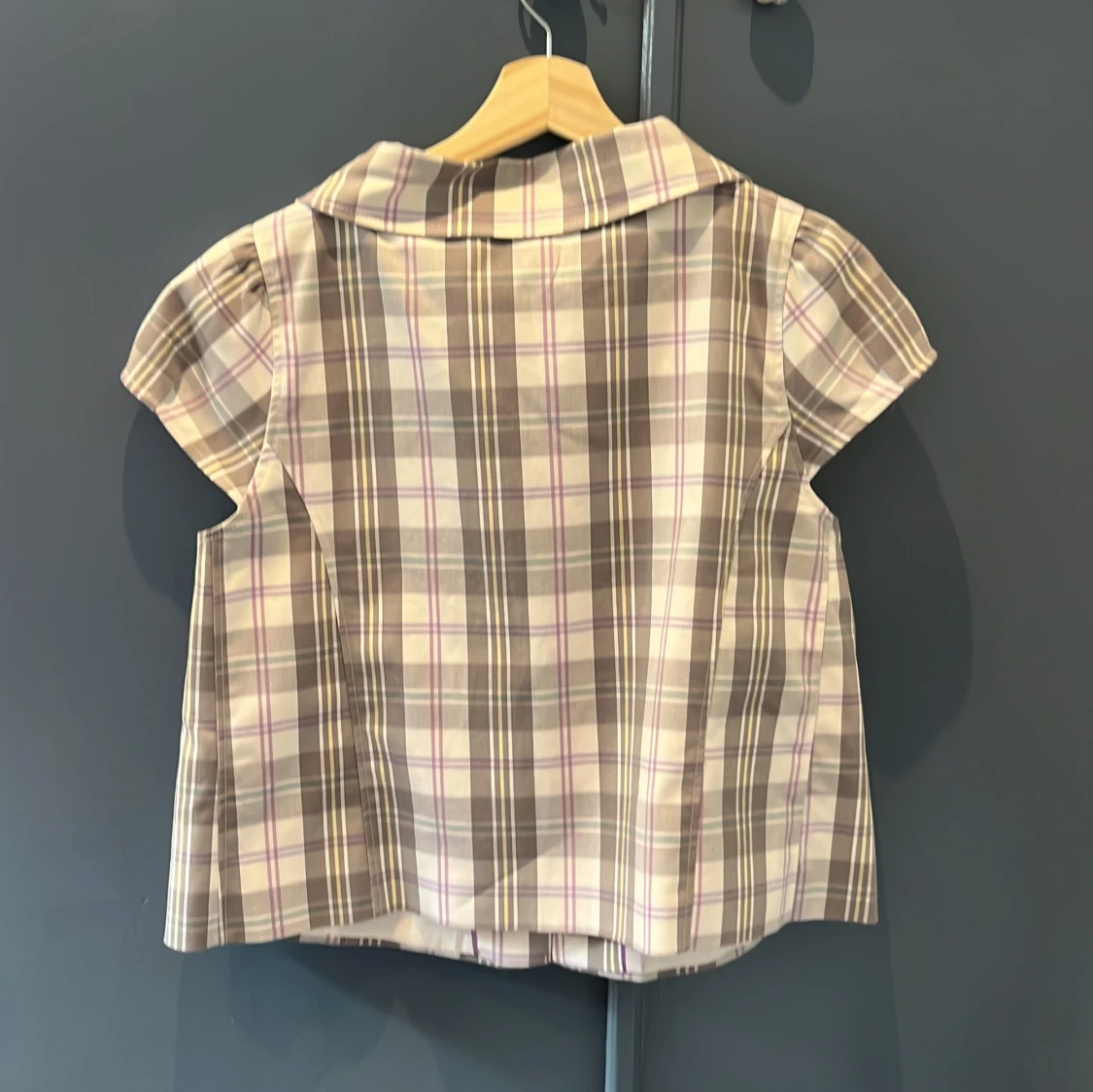 Rutig väst från Zoul med krage - 1