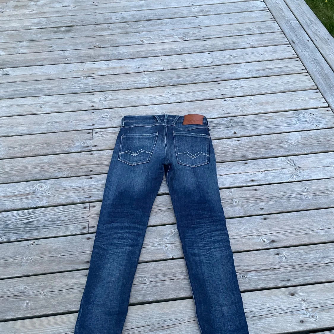 Blå Replay jeans  - 1