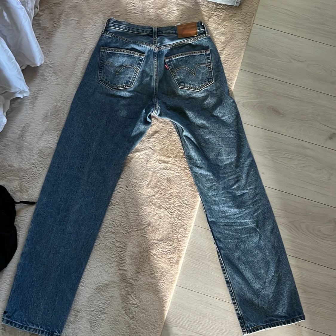 Levi's 501 blå jeans