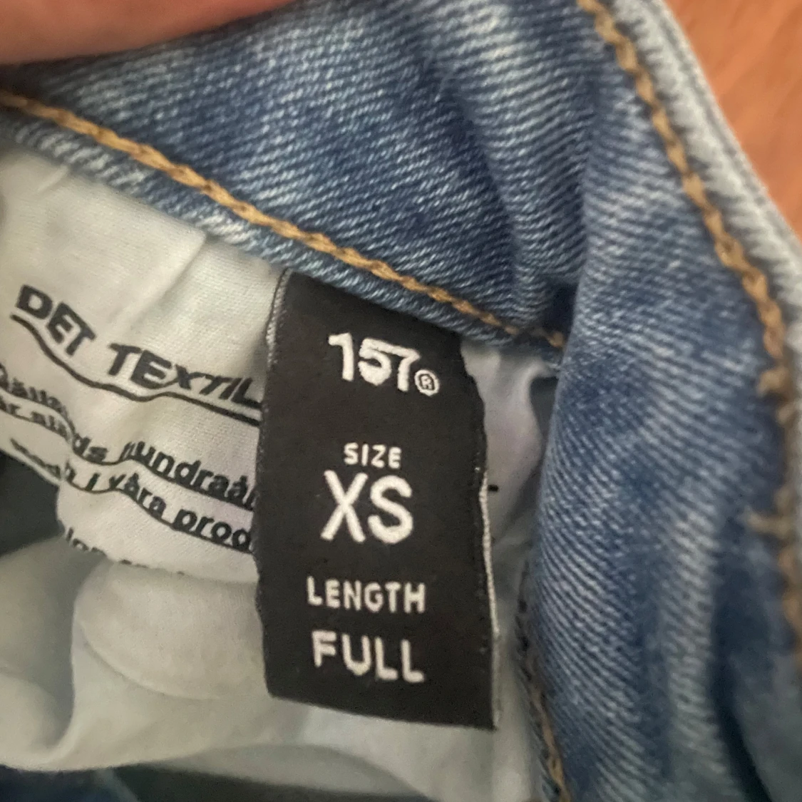Ljusblå bootcut jeans från 157 - 2
