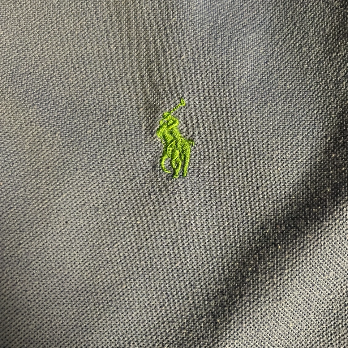 Blå piké från Polo Ralph Lauren - 1