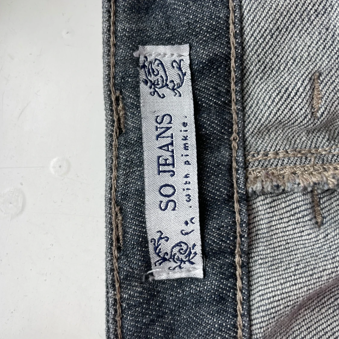 Lågmidjade bootcut jeans  - 3