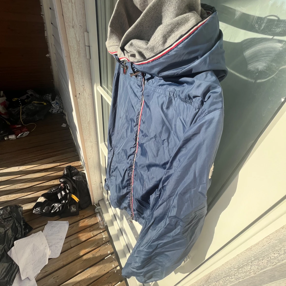 Blå vindjacka från Moncler - 1