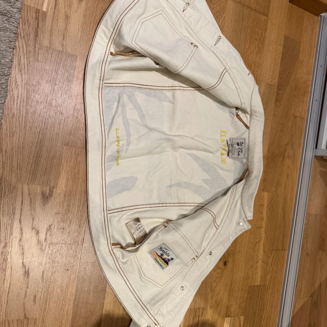 Beige jeansjacka Scotch & Soda Hawaii - 1