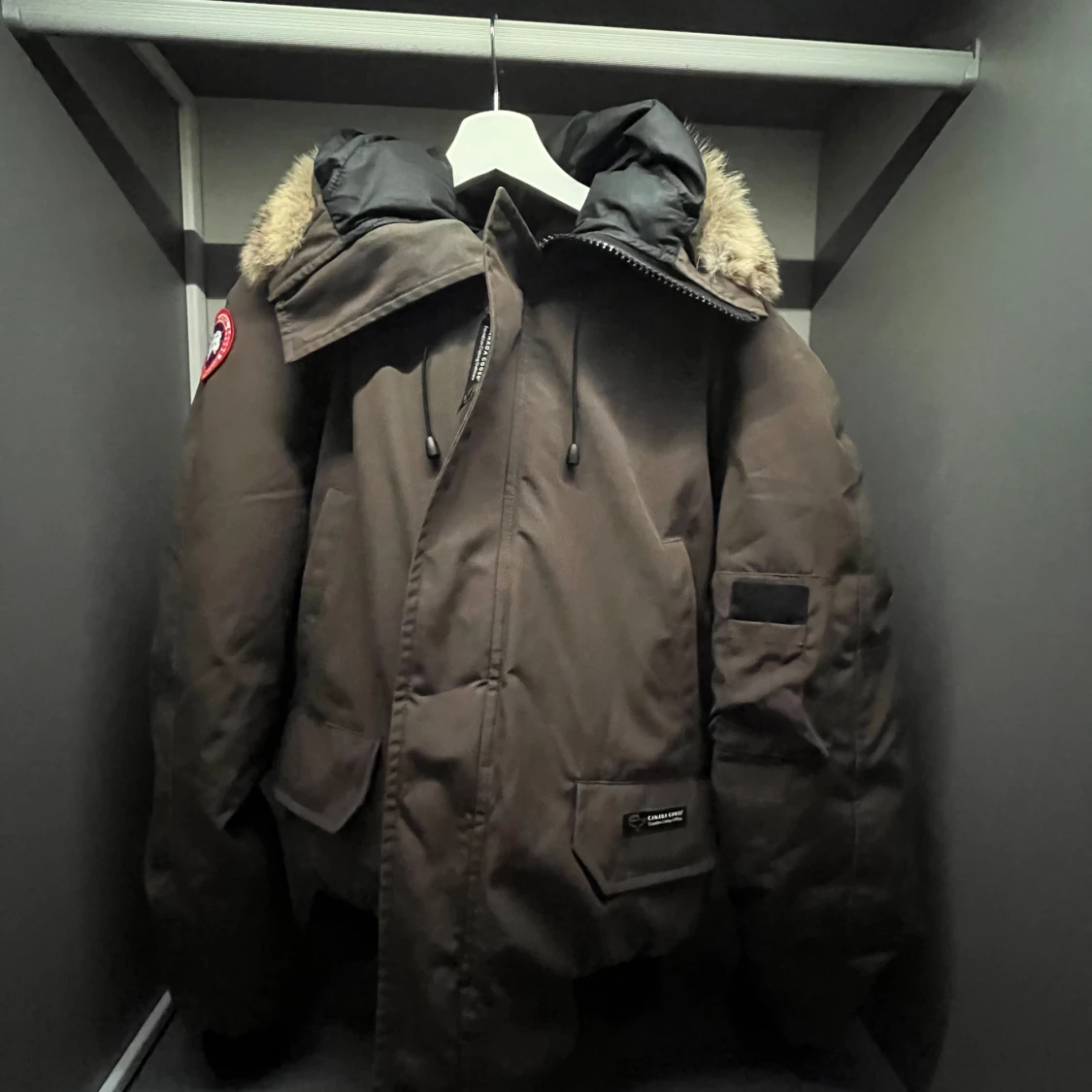 Brun dunjacka från Canada Goose
