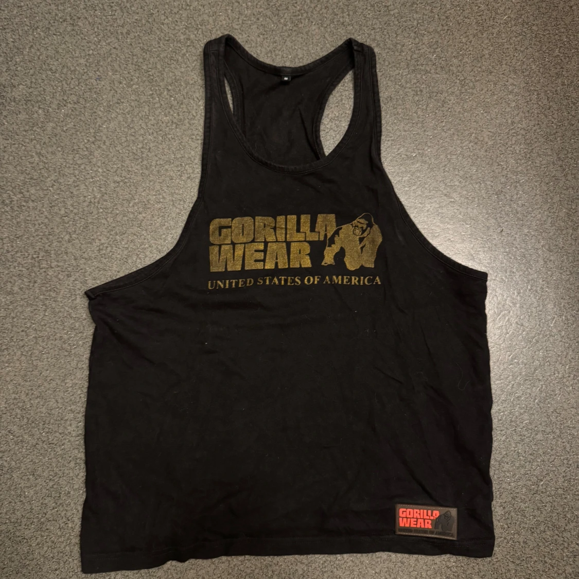 Svart linne Gorilla Wear