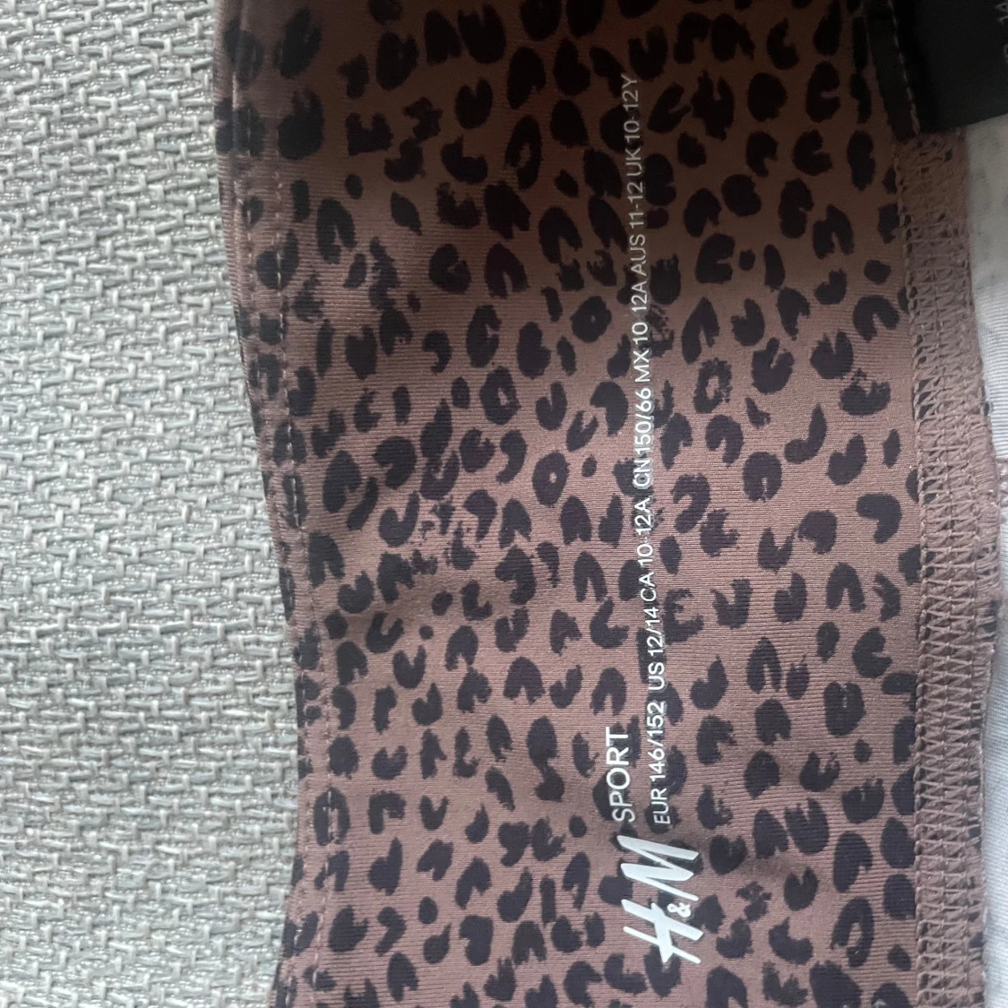 Bruna leopardmönstrade thights - 2