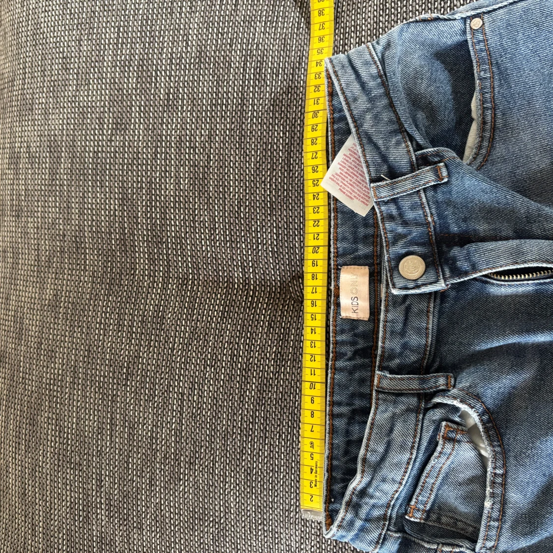 Blå slitna jeans från Kids Only - 3