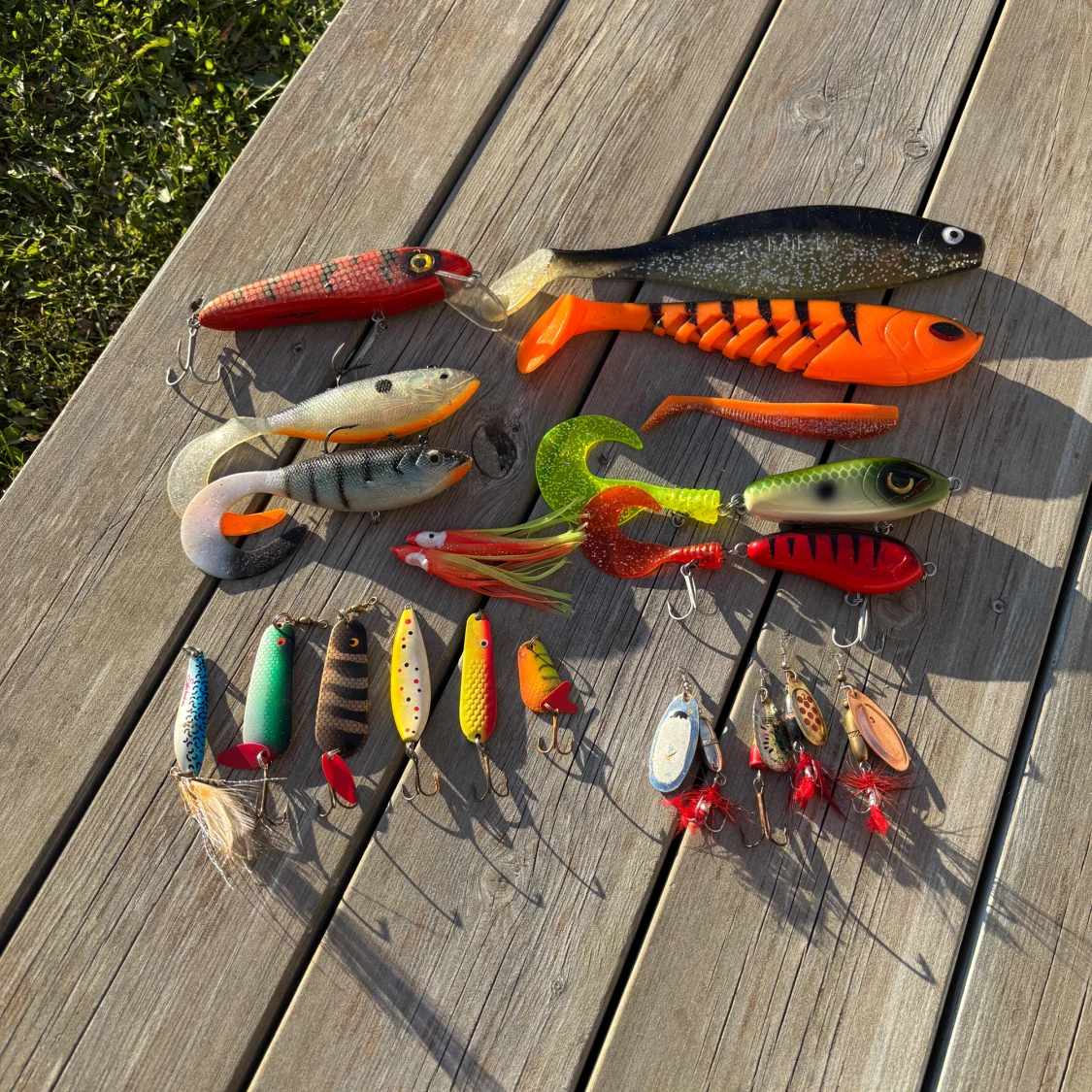 Fiskedrag i plastlåda - 2