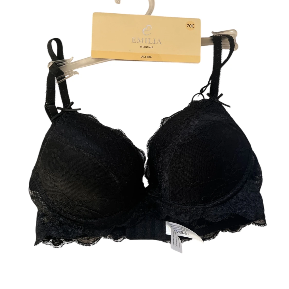 Svart & vit spets BH - 2