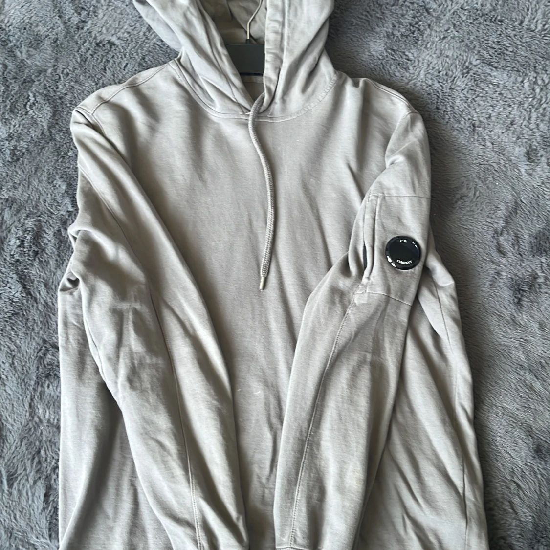Beige hoodie från C.P. Company
