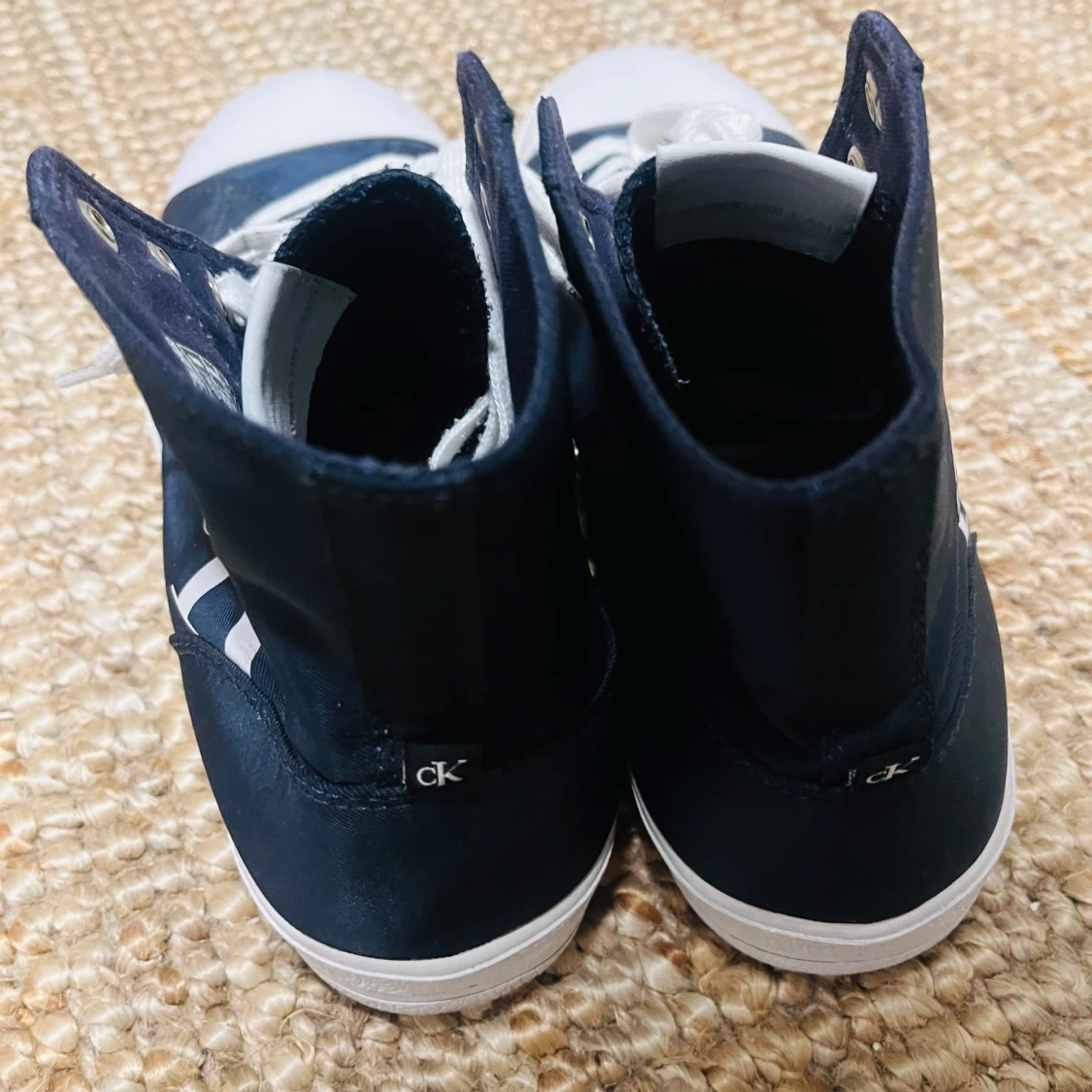 Marinblå höga sneakers Calvin Klein - 2