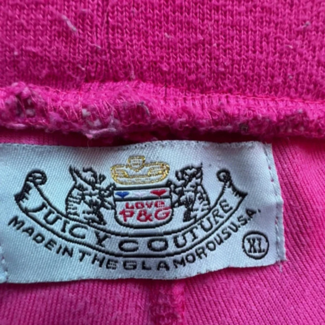Juicy Couture rosa mjukisbyxor XL - 3