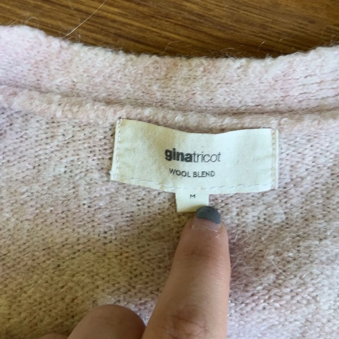 Knitted wrap cardigan - 1