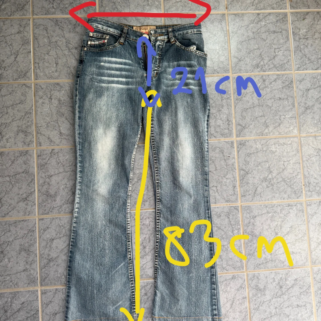 Bootcut jeans från Cocolulu - 1