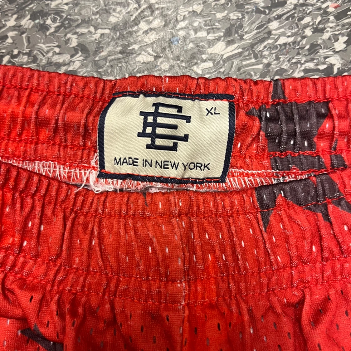 Röda meshshorts från Eric Emanuel - 2