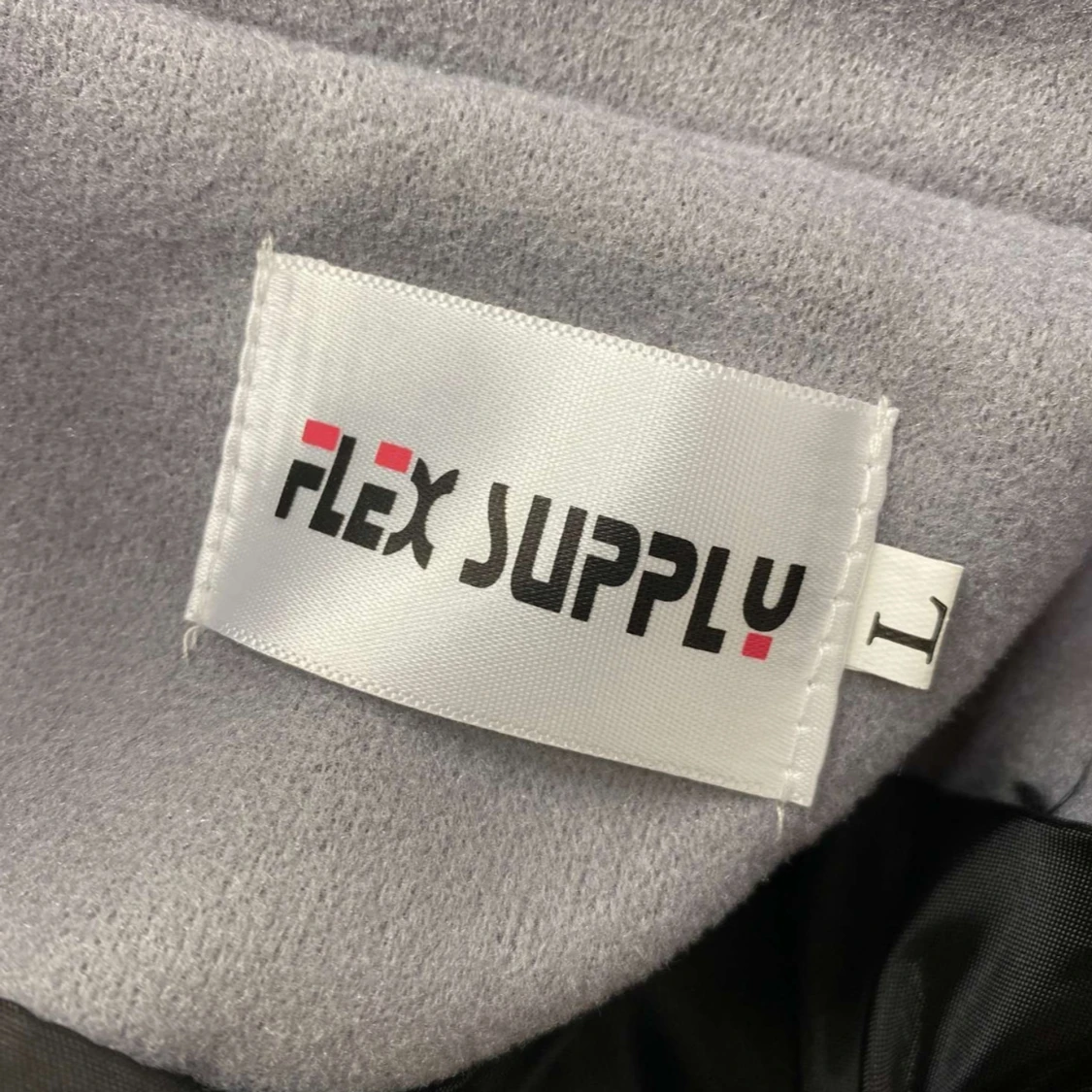 Grå kappa från Flex Supply, stl L - 1