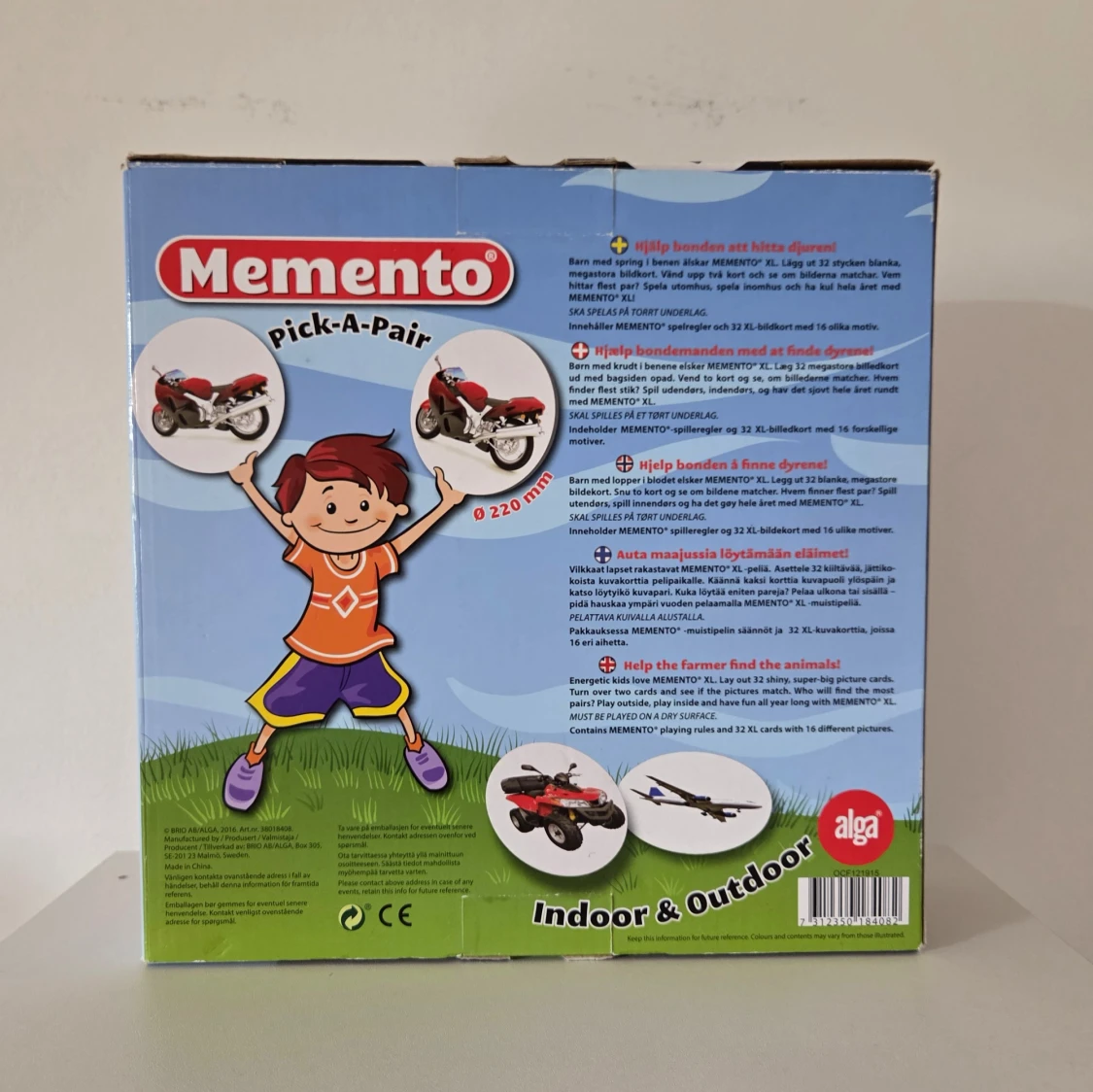 Memento Pick-A-Pair XL Game - 1