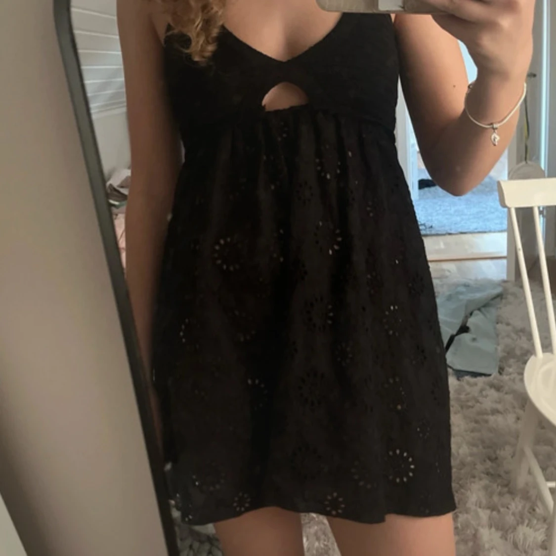 Svart klänning från Zara 