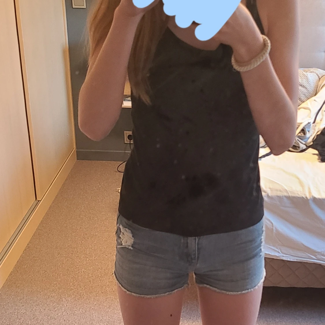 Blå jeansshorts från LAB Industries - 1