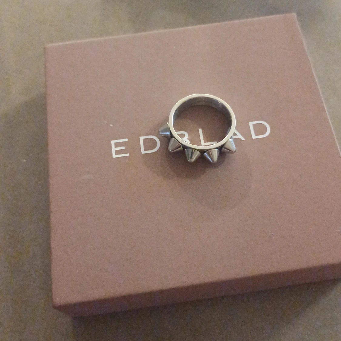 Silver Edblad ring i strlk 16 - 1