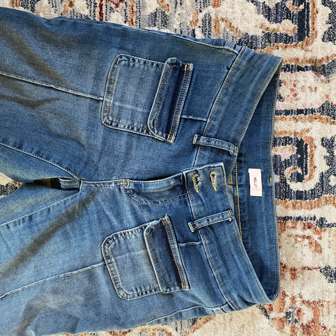 Lågmidjade jeans - 1