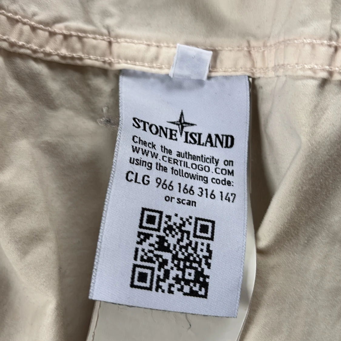 Beige jacka från Stone Island - 2