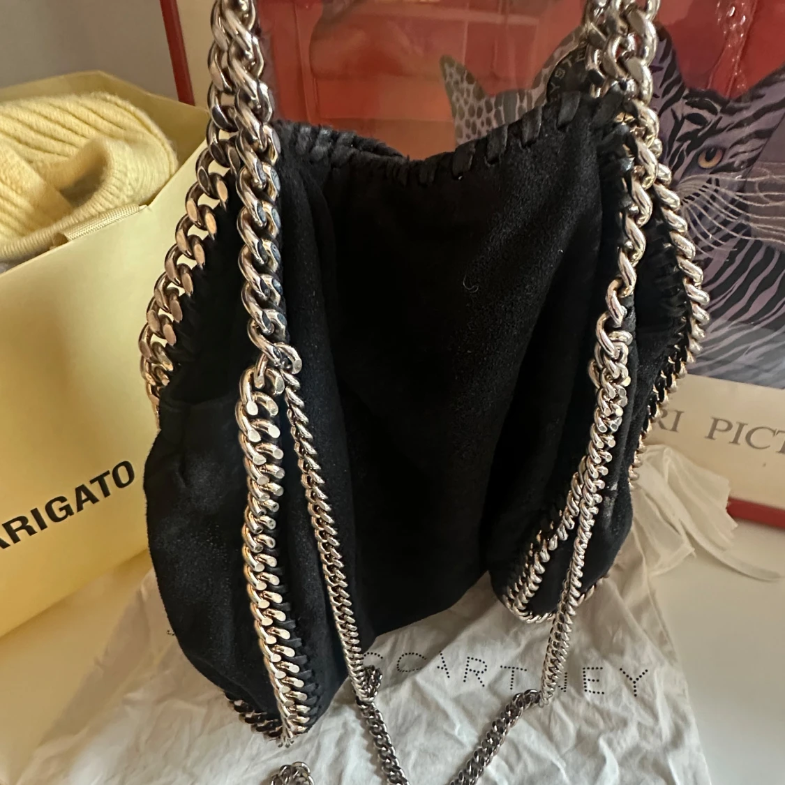 Svart axelväska från Stella McCartney - 2