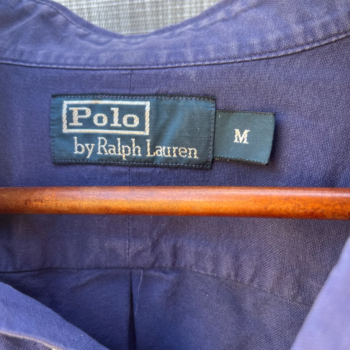 Blå skjorta från Polo Ralph Lauren M - 3