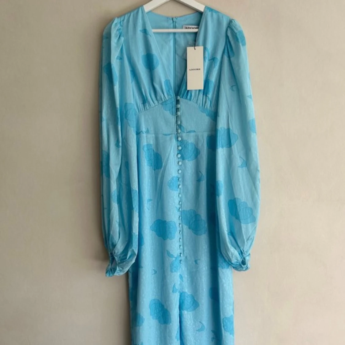 Blå långklänning från Adoore - 1