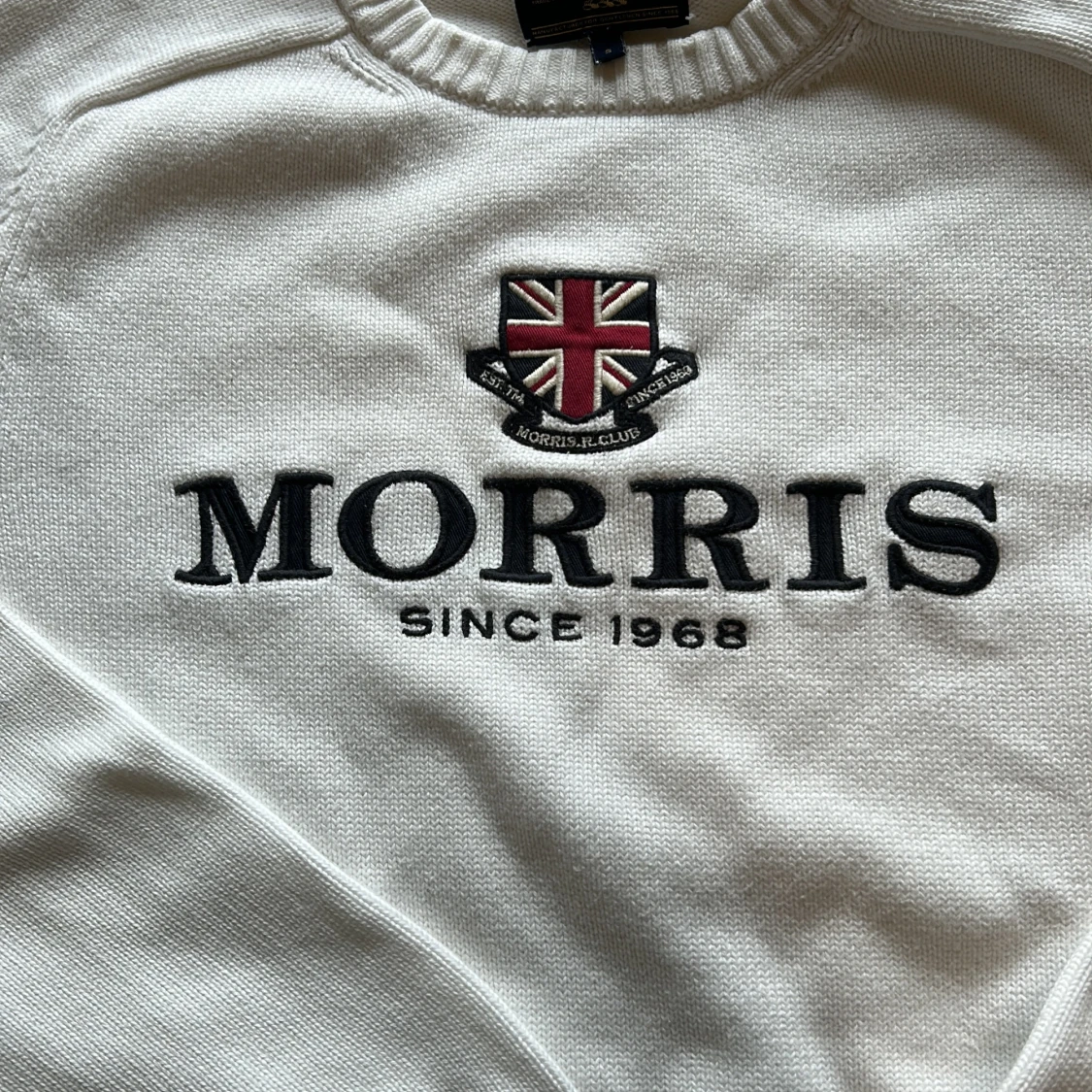 Vit stickad tröja från Morris Gents - 1