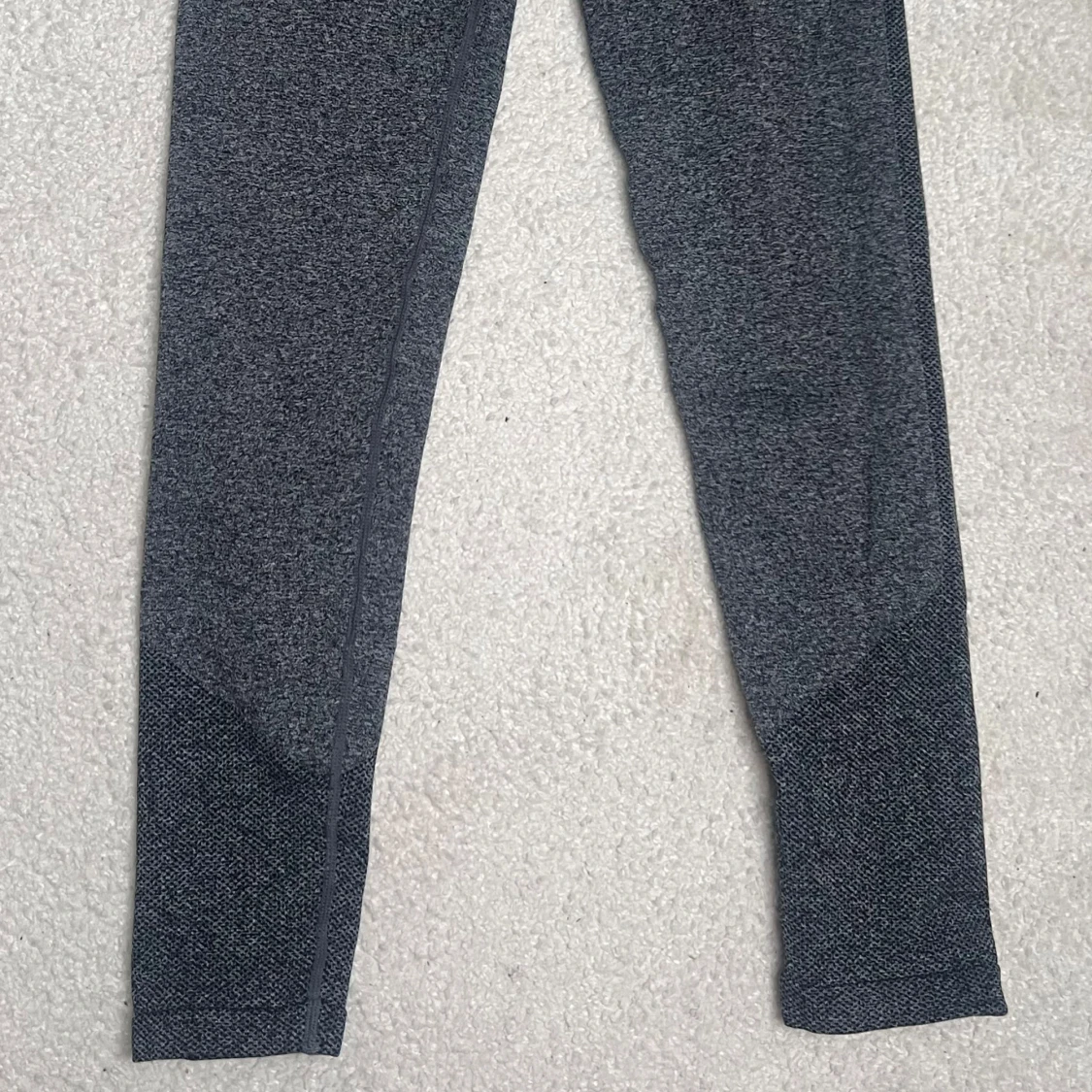 Mörkgrå seamless leggings - 2