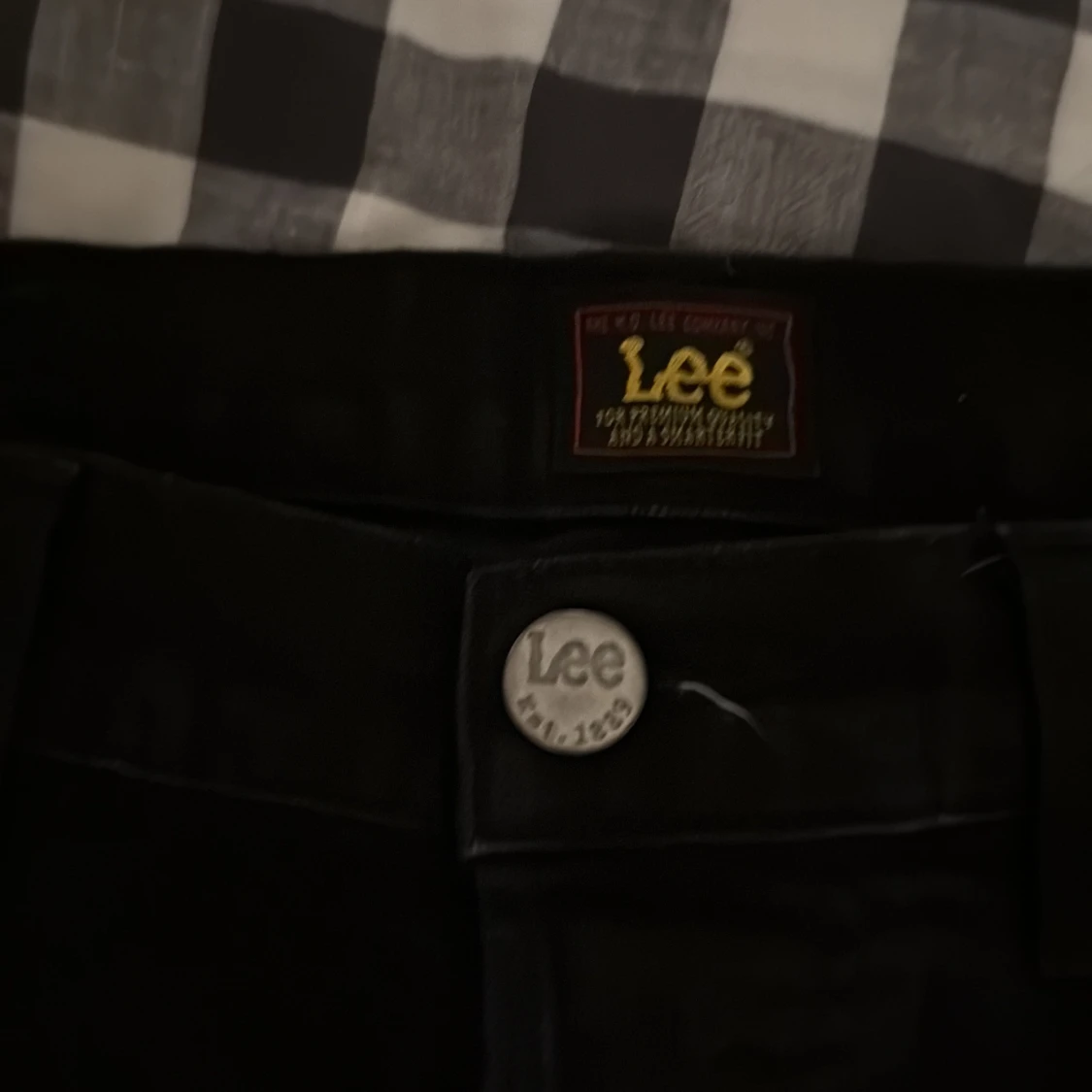 Svarta jeansshorts från Lee - 2