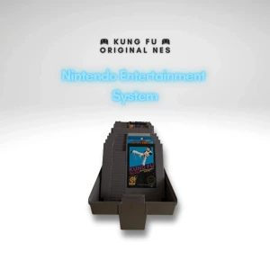 🎮 Kung Fu – Nintendo NES (Originalkassett) 🎮 - Säljer originalkassetten av klassiska Kung Fu till NES. Ett av de tidigaste och mest ikoniska fighting/plattformsspelen till Nintendo 8-bit.  ✅ Originalkassett i fint skick (se bilden) ✅ Testad och fungerar som den ska ✅ EU-version (FRA) ✅ Endast kassett, ingen box/manual