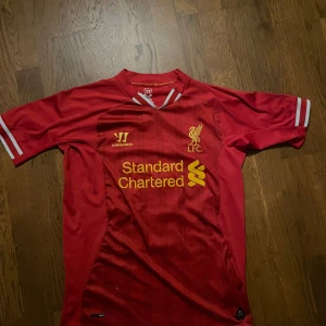 Liverpool röd fotbollströja Warrior - Liverpool FCs klassiska röda matchtröja, retro tröja med Mardsen på ryggen med nummret 11. I bra skick.
